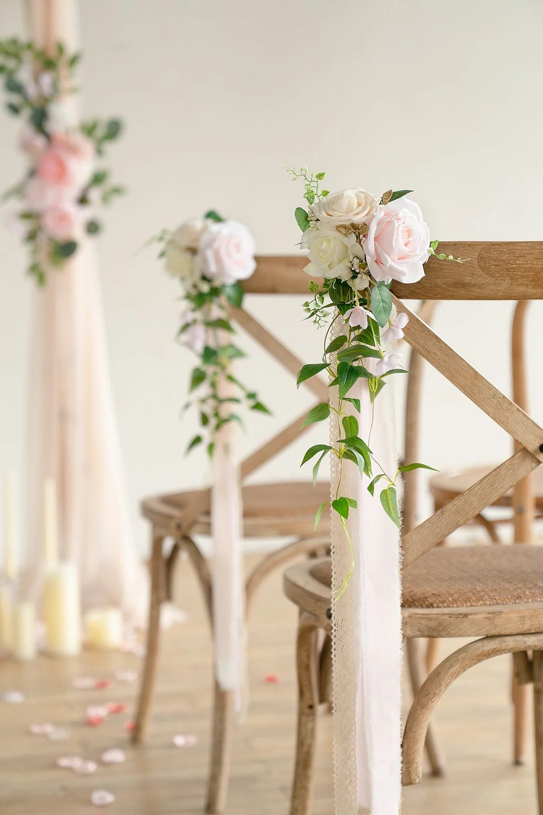 Aisle Pew Flowers